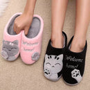 (PAGUE 1 LEVE 2) Pantufa Feminina Gato da Sorte Antiderrapante + BRINDE