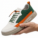 (PAGUE 1 LEVE 2 - PROMOÇÃO EXCLUSIVA) Sapatênis Masculino Em Couro Premium Off-Ekien + (BRINDE)