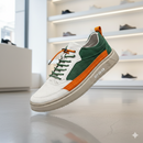 (PAGUE 1 LEVE 2 - PROMOÇÃO EXCLUSIVA) Sapatênis Masculino Em Couro Premium Off-Ekien + (BRINDE)